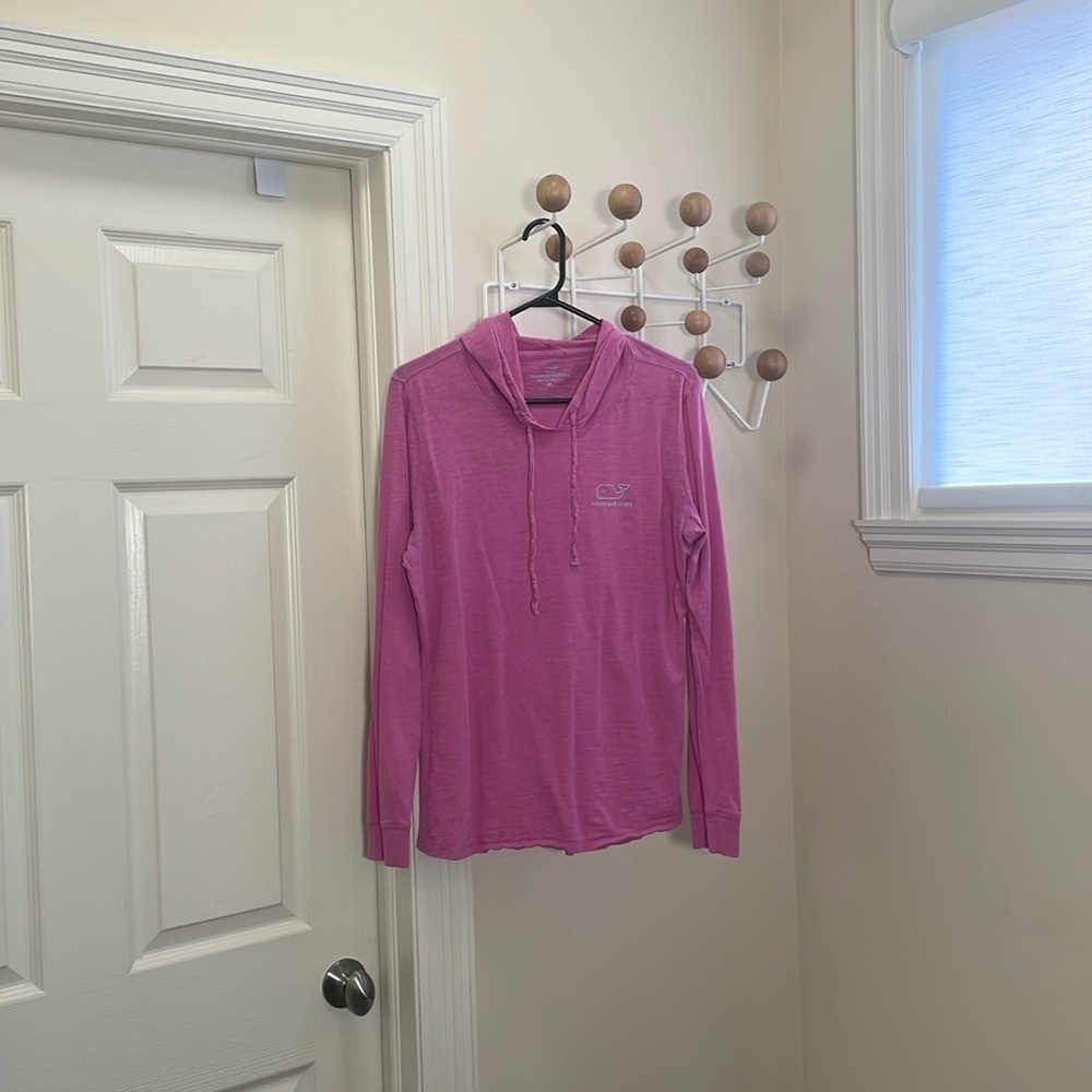 Vineyard Vines - Long Sleeve Hoodie - Pink - M